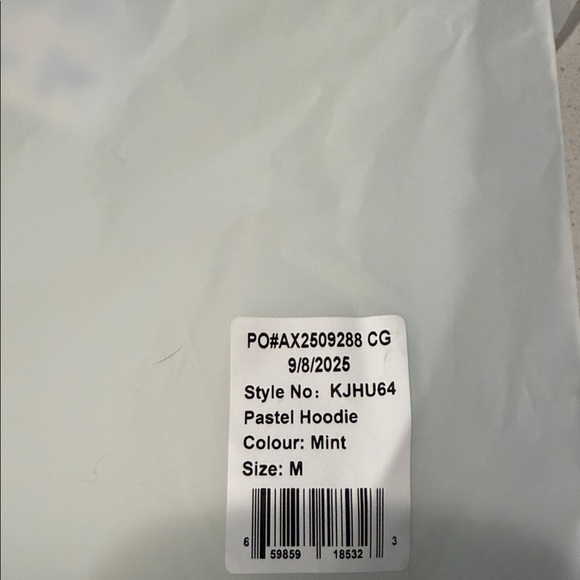 Comfrt pastel collection mint Green Hoodie - Picture 2 of 4